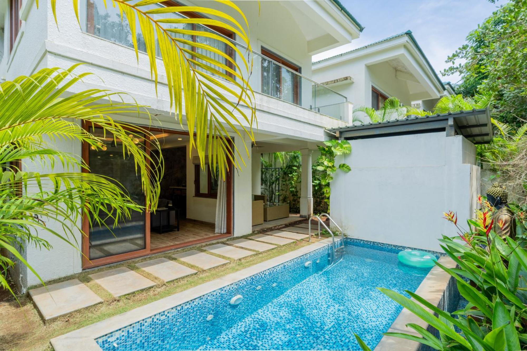 Elivaas 3 Bhk Pvt Pool & Bar - Villa Valerie Oxel Exterior foto