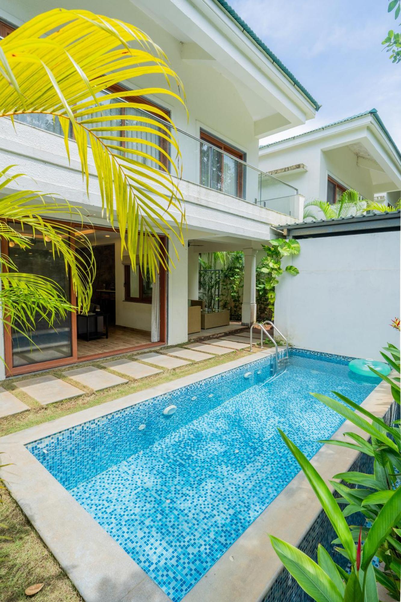 Elivaas 3 Bhk Pvt Pool & Bar - Villa Valerie Oxel Exterior foto